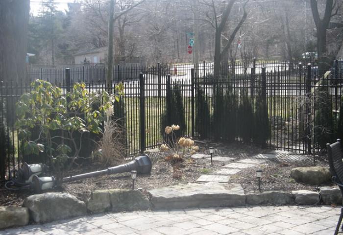 Wrought Iron Fence